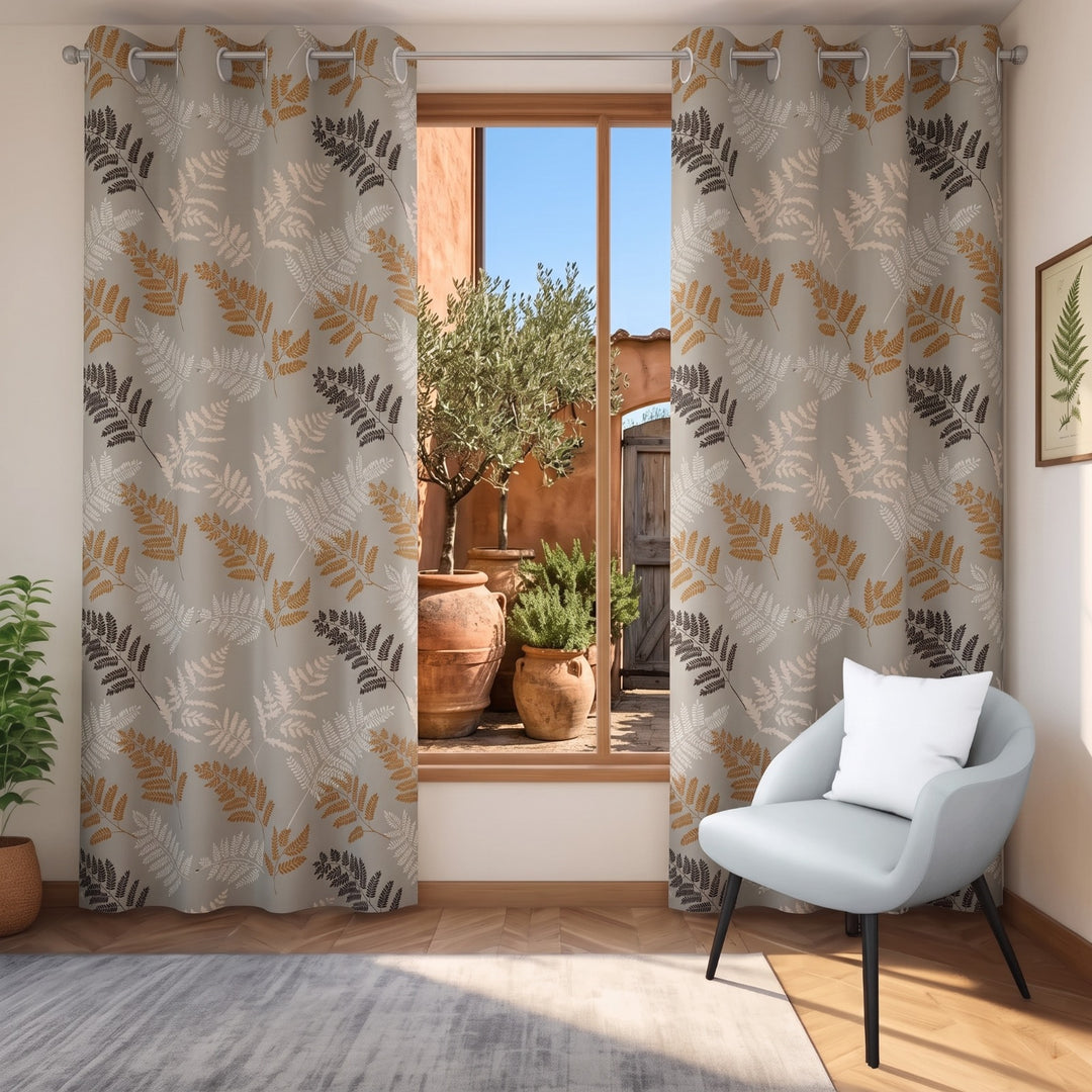 FERN LEAF WINDOW CURTAINS