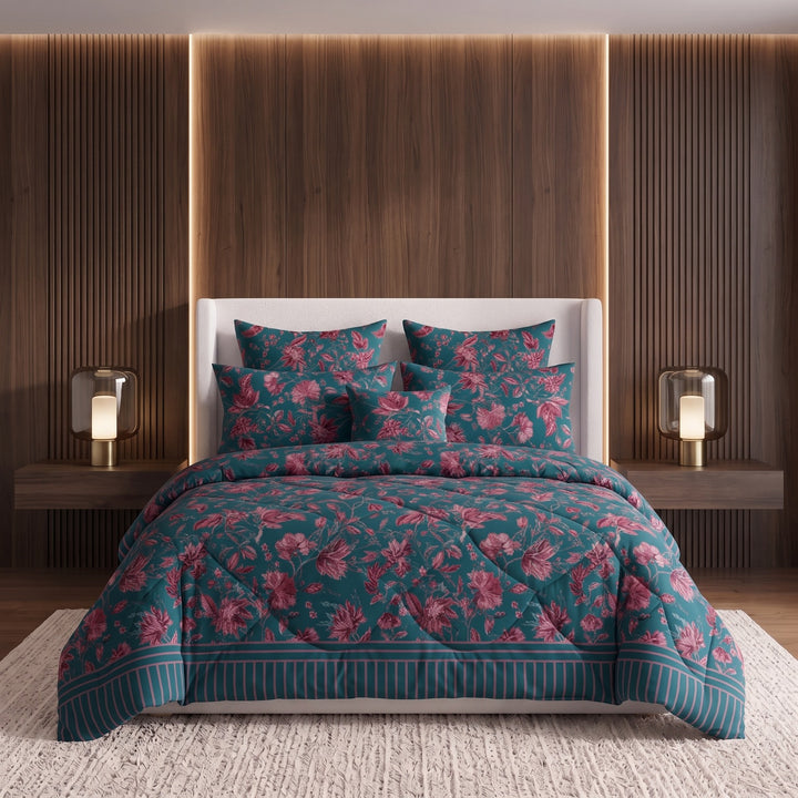 BOXI Comforter Set- 7 Pcs