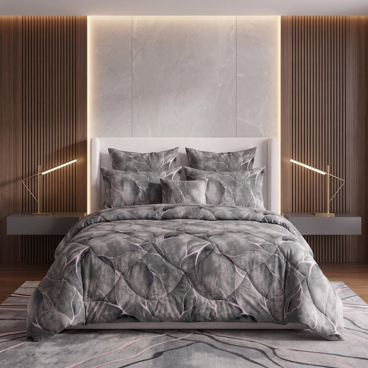 MARBLE  Comforter Set- 7 Pcs