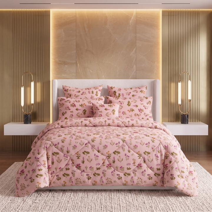 CANNA Comforter Set- 7 Pcs