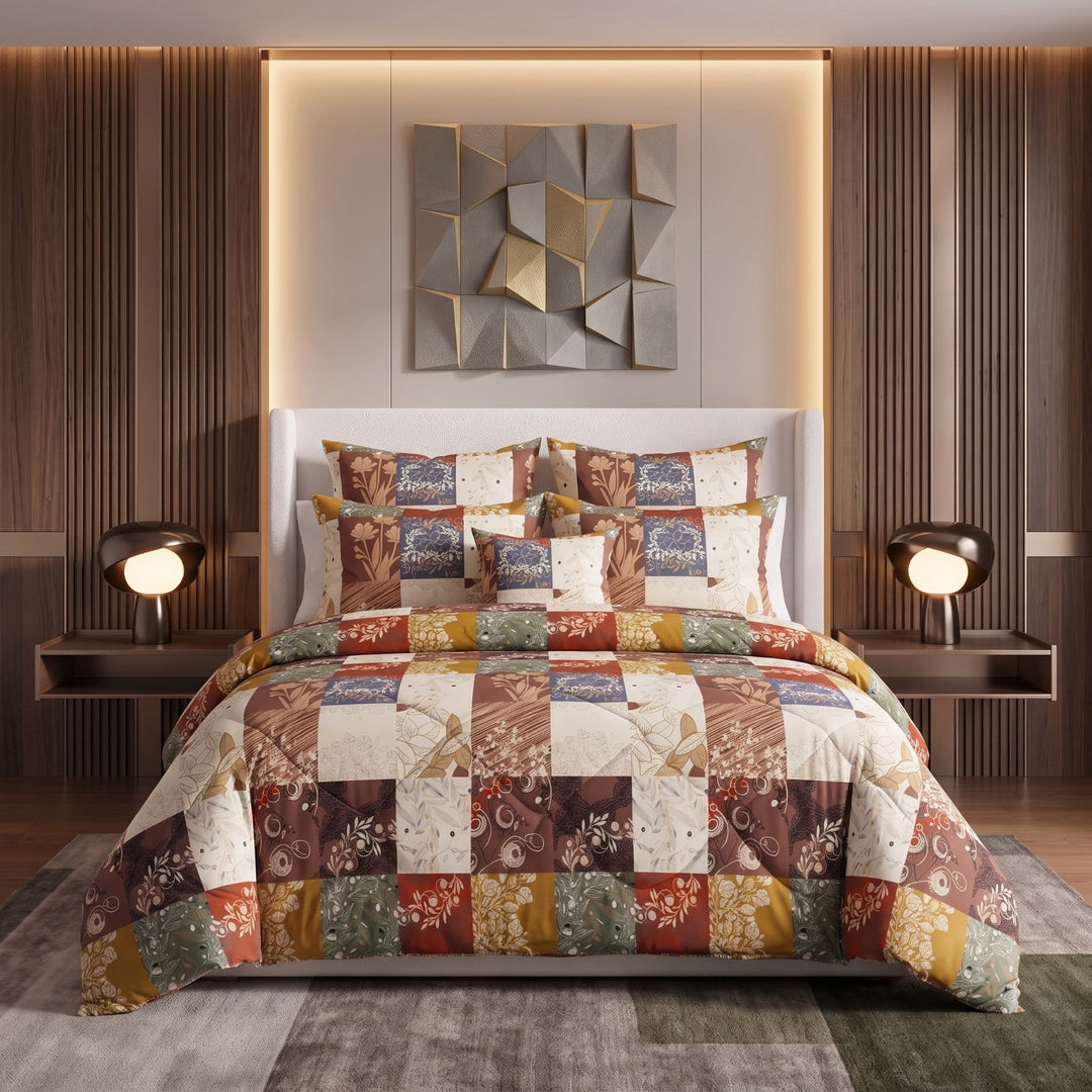 WOOD LAND Comforter Set- 7 Pcs
