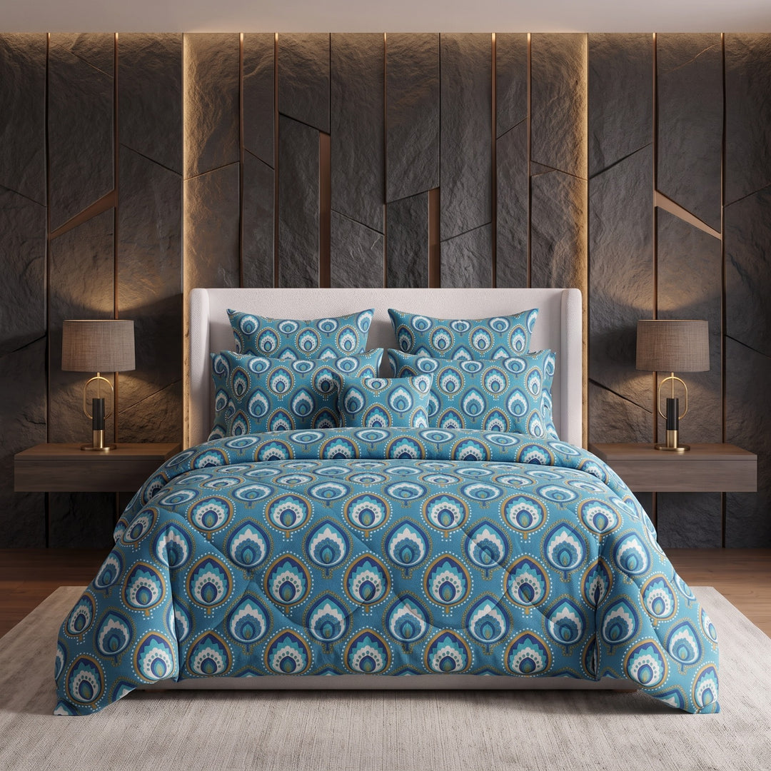 ELINA Comforter Set- 7 Pcs