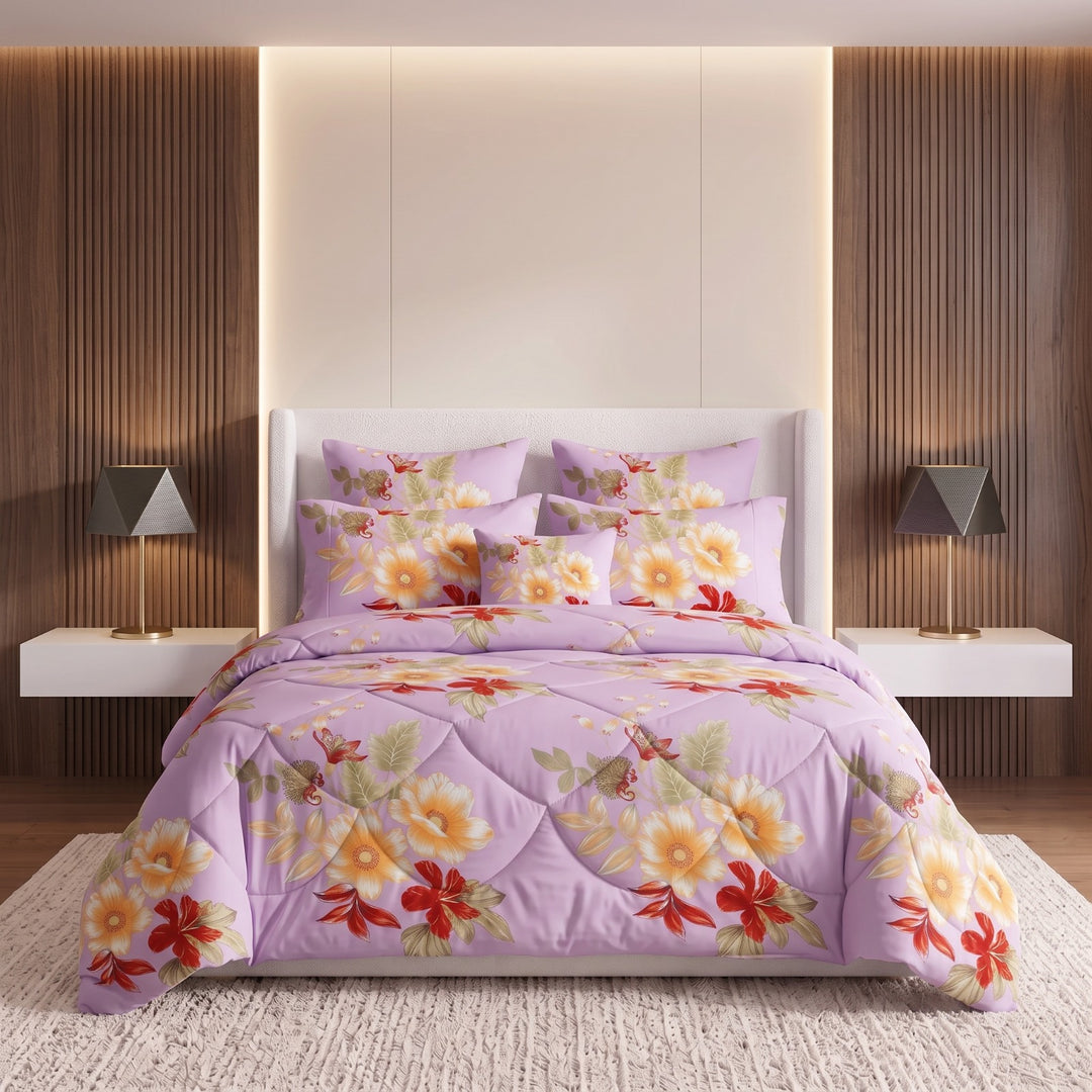 SUNSET Comforter Set- 7 Pcs