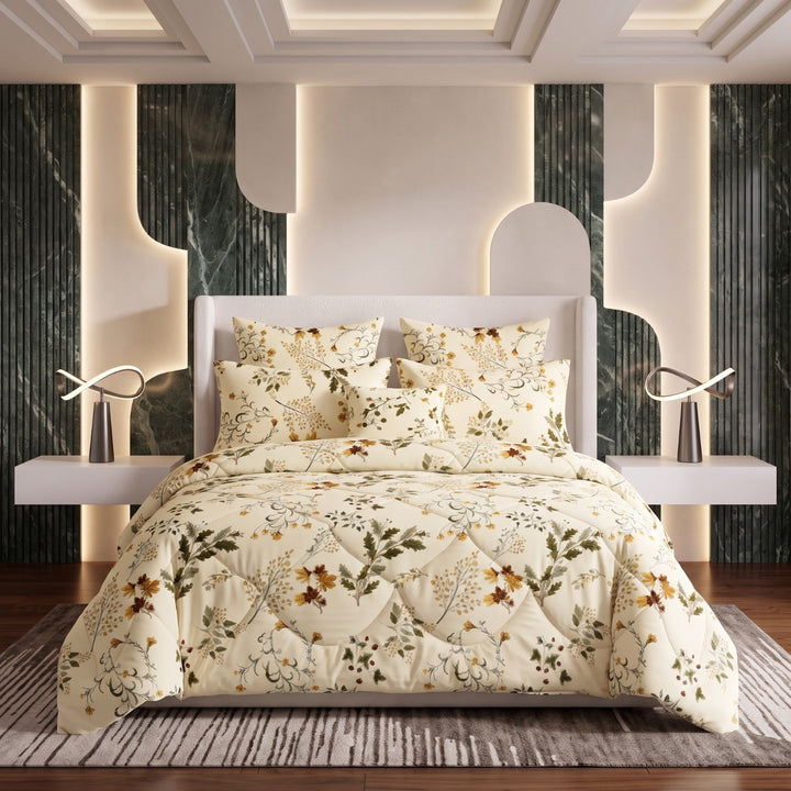 DEWDROP Comforter Set- 7 Pcs