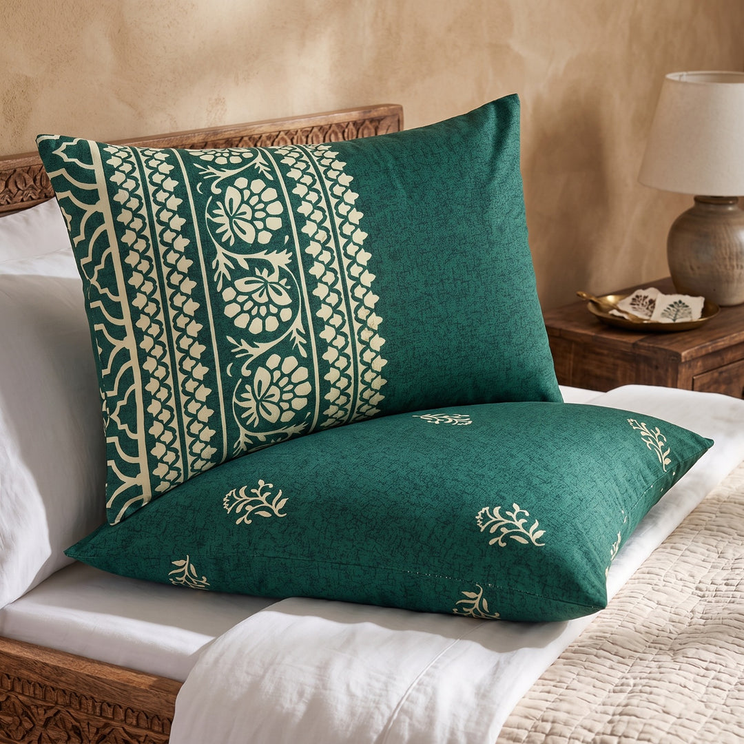 IRA PLAIN PILLOW COVERS (PACK OF 2)
