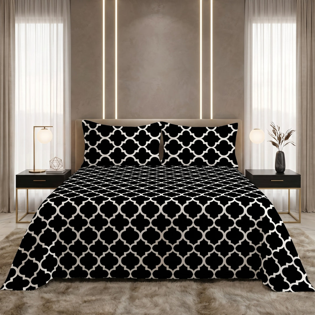 PENDORA  bedsheet set - 3 pcs