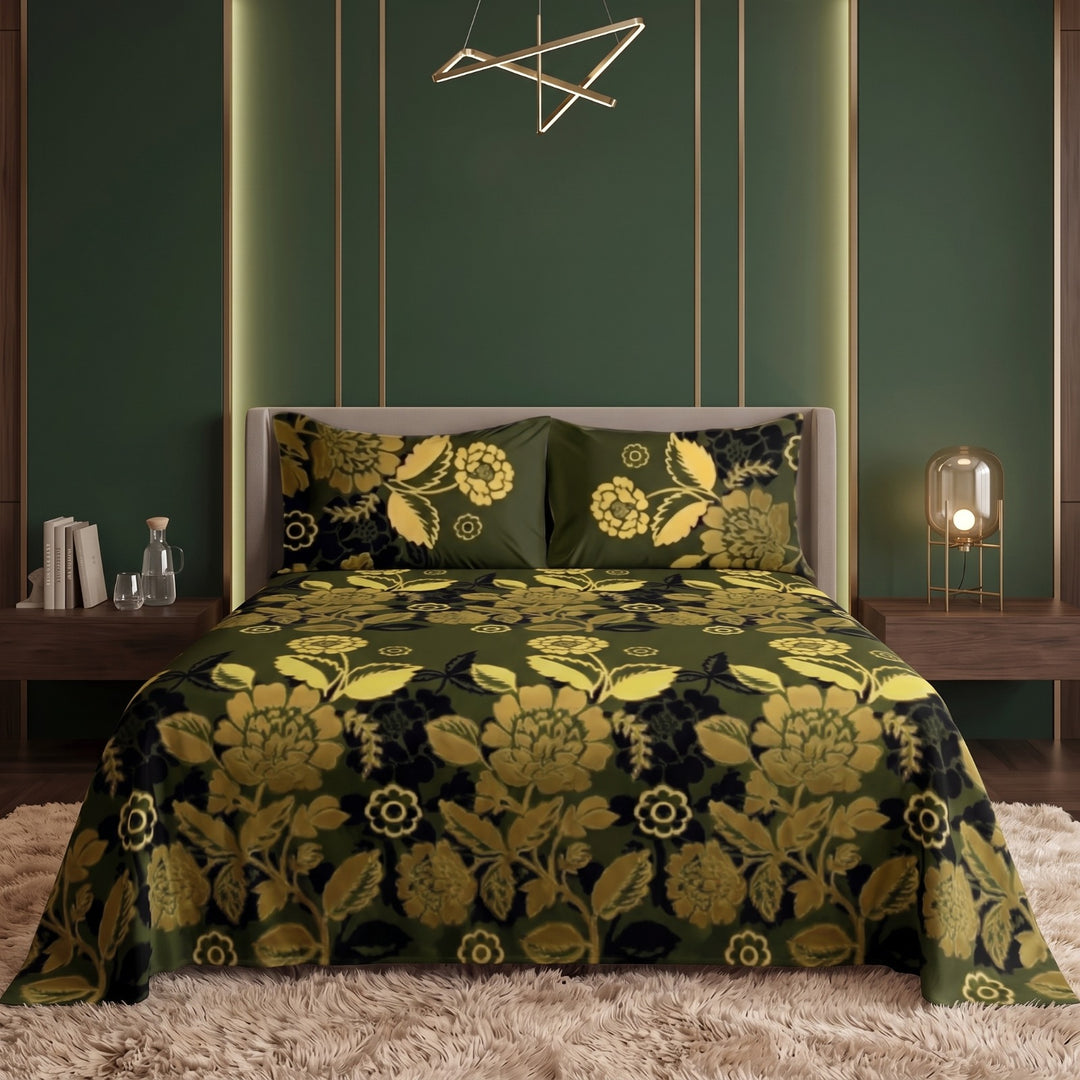 patna bedsheet set - 3 pcs