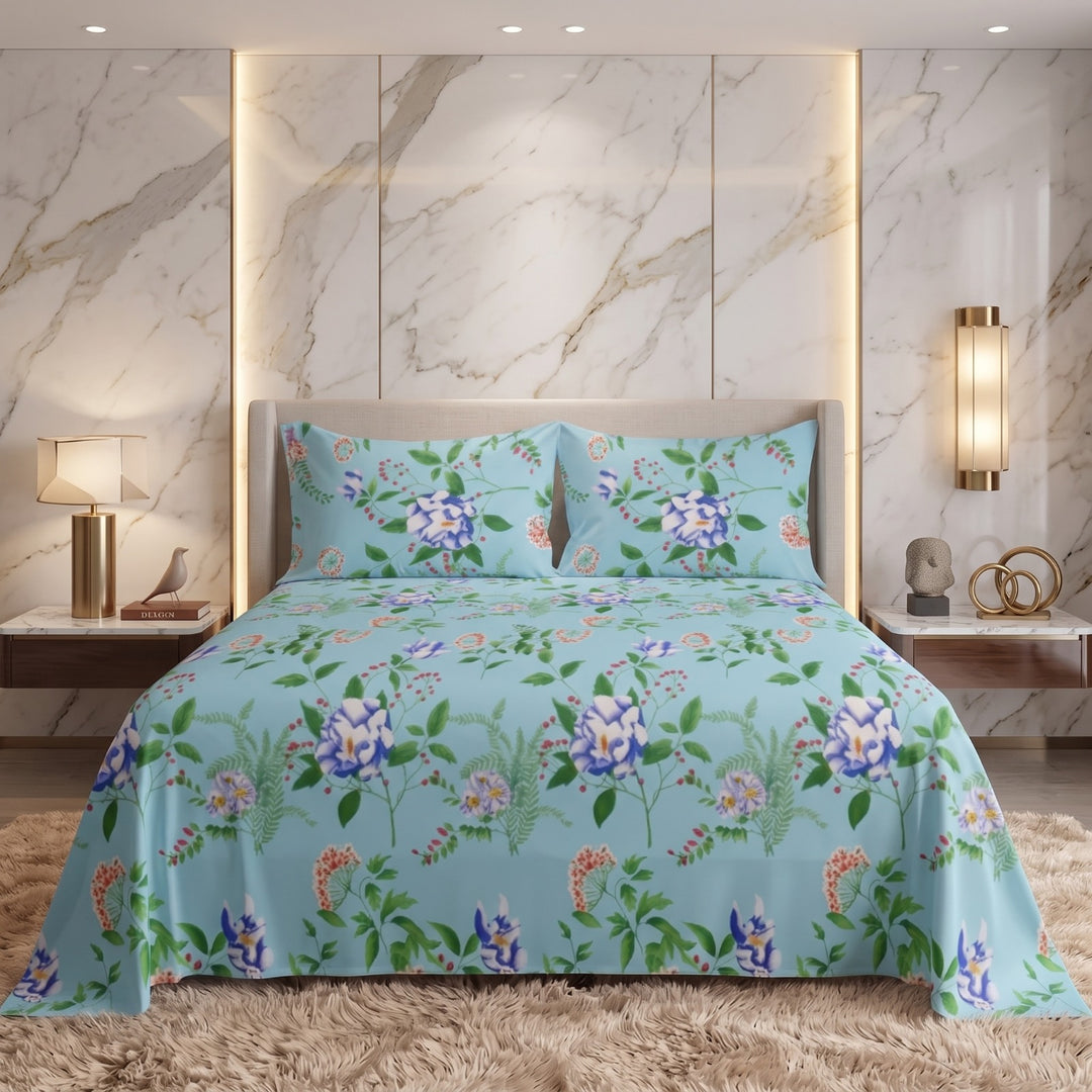 calden bedsheet set - 3 pcs