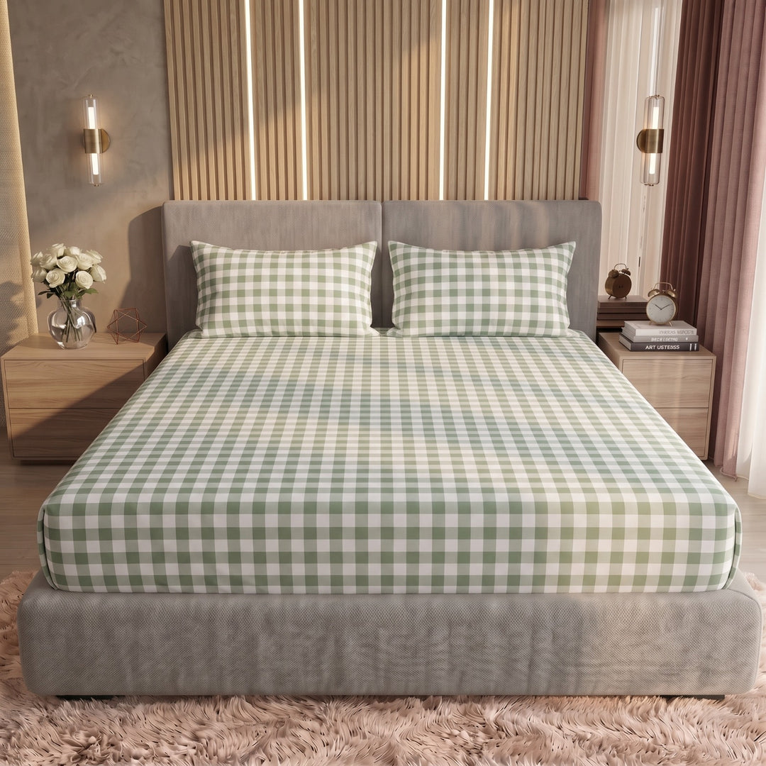 LEESA FITTED SHEET - (PREMIUM)
