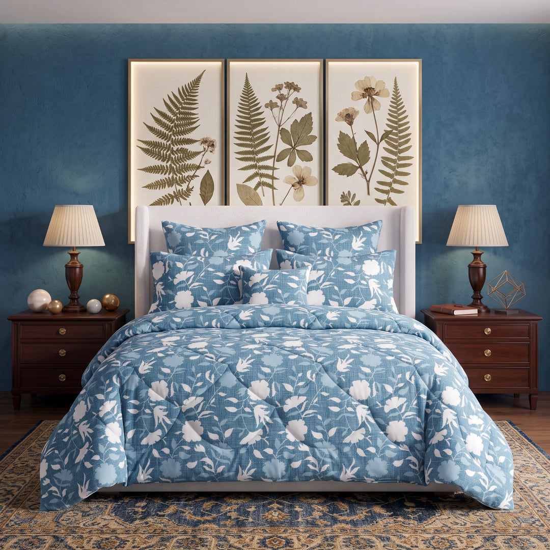 TORONTO Comforter Set- 7 Pcs