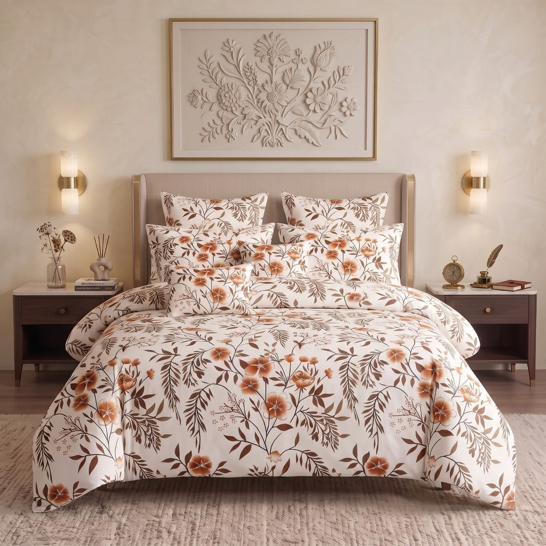 BOSTON DUVET COVERS  SET - 8 PCS (PREMIUM )