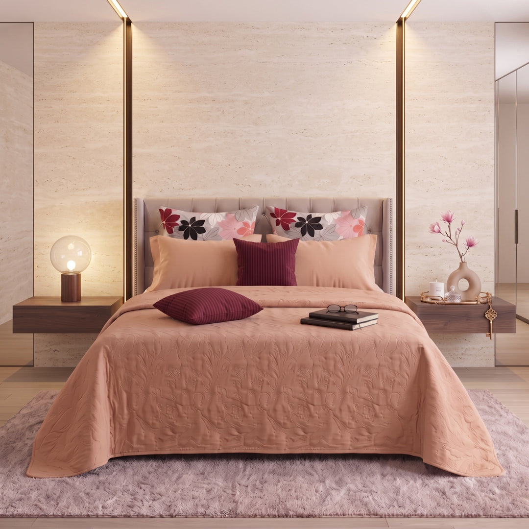 ZINC GORGE Comforter Set- 8 Pcs
