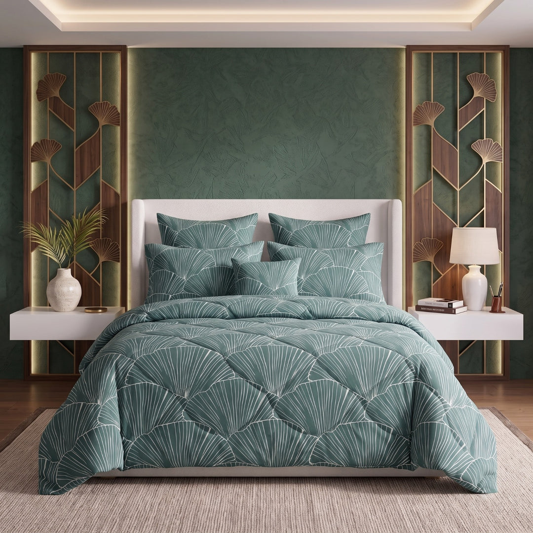 ZAGORA Comforter Set- 7 Pcs