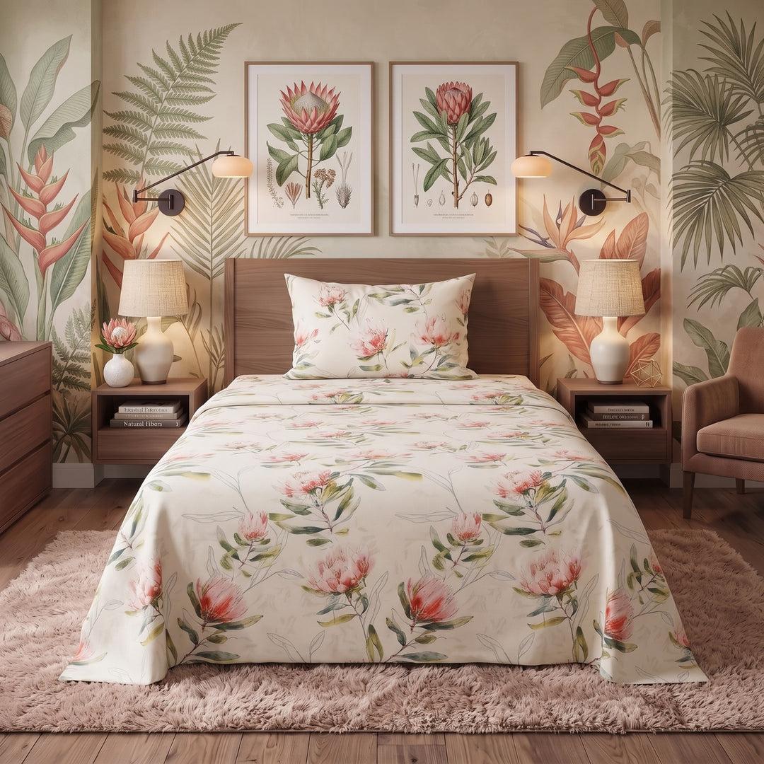 BURGAS SINGLE BEDSHEET SET