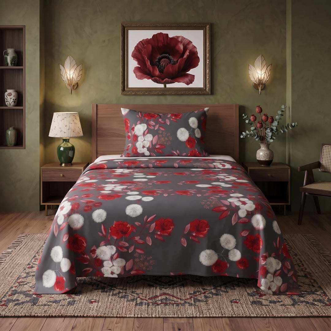 VARNA SINGLE BEDSHEET SET
