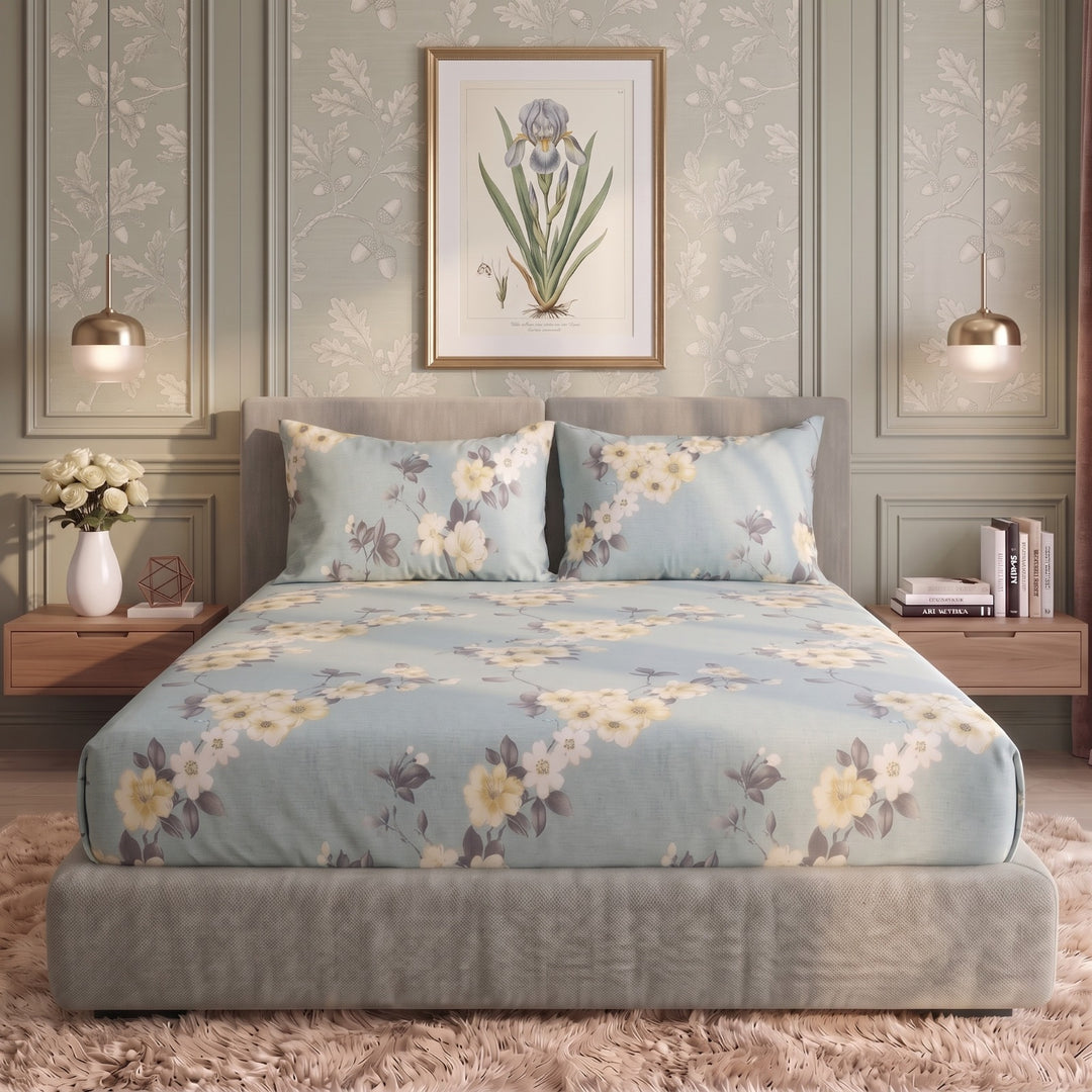 PLEVEN fitted sheet - (premium)