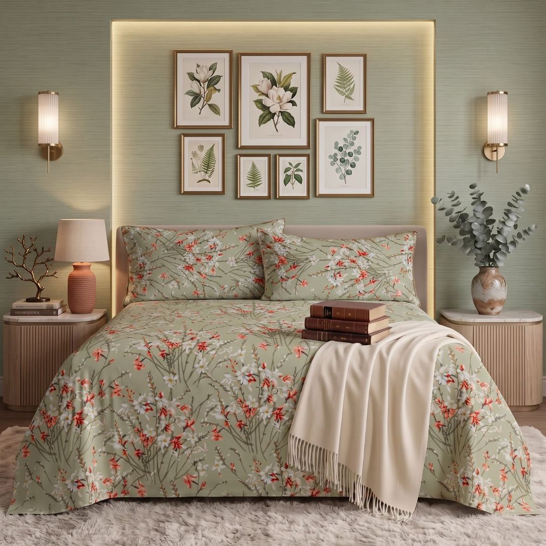 SILQUE bedsheet set - 3 pcs