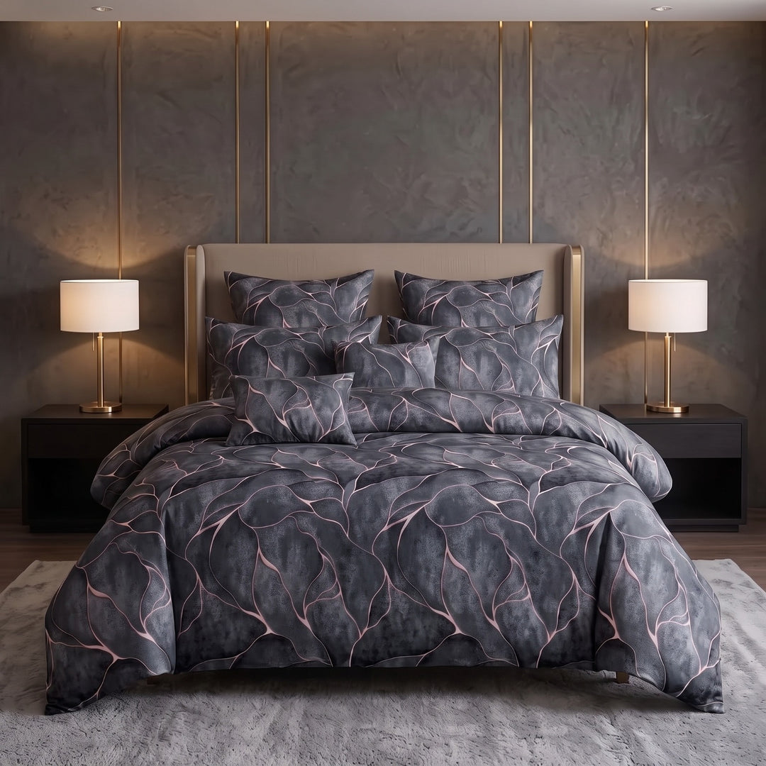 MARBLE DUVET COVERS SET - 8 PCS (PREMIUM)