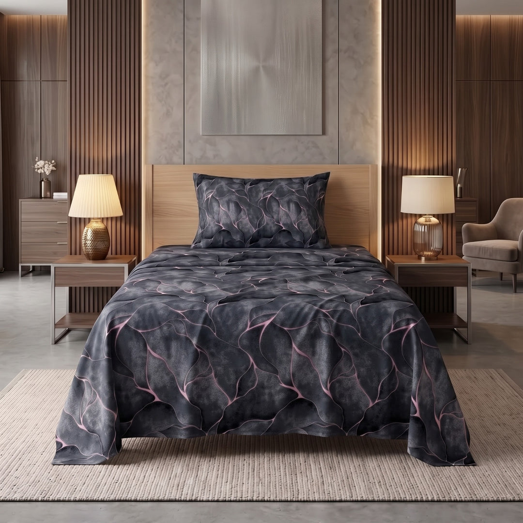 MARBLE SINGLE BEDSHEET SET