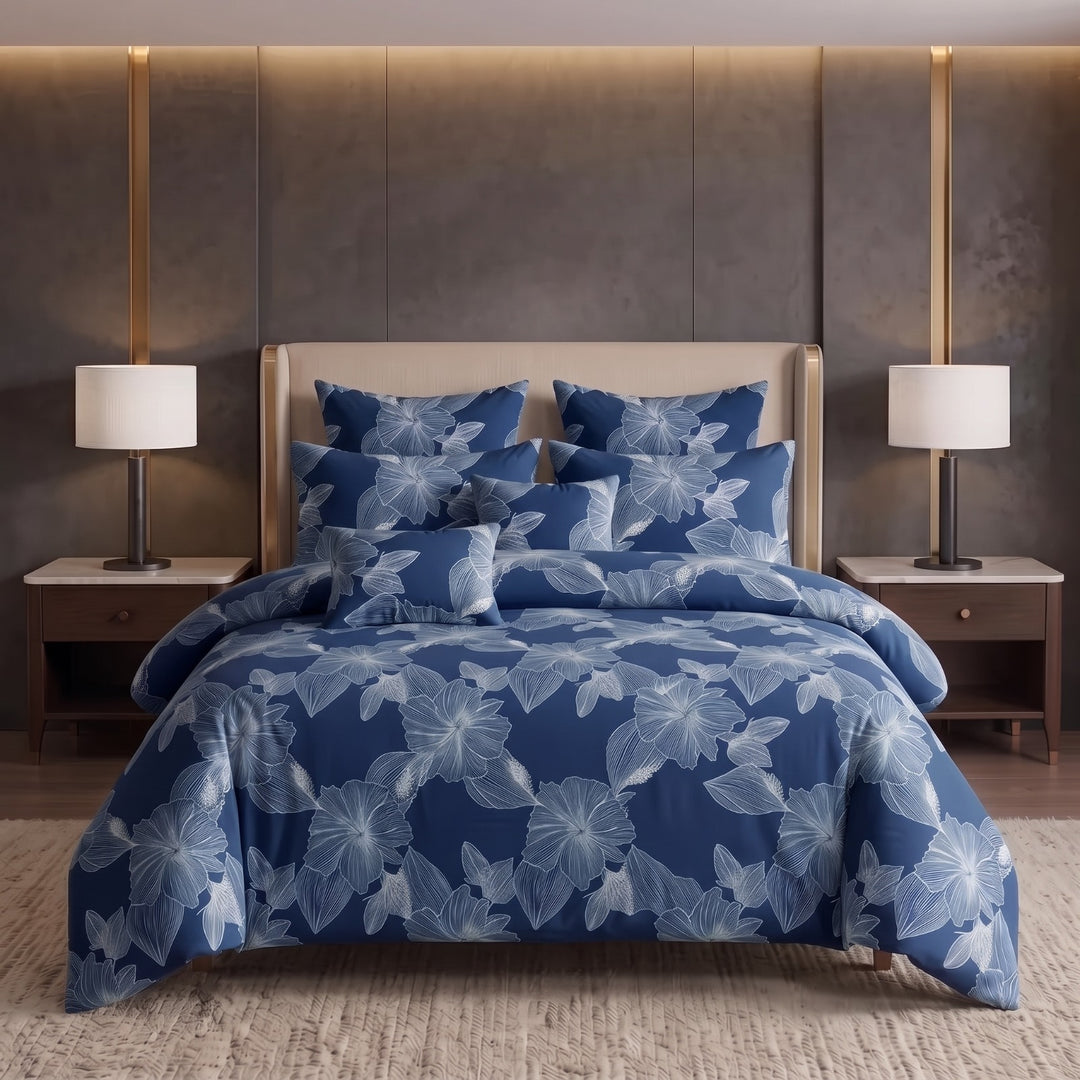 SPUN DUVET COVERS  SET - 8 PCS (PREMIUM)