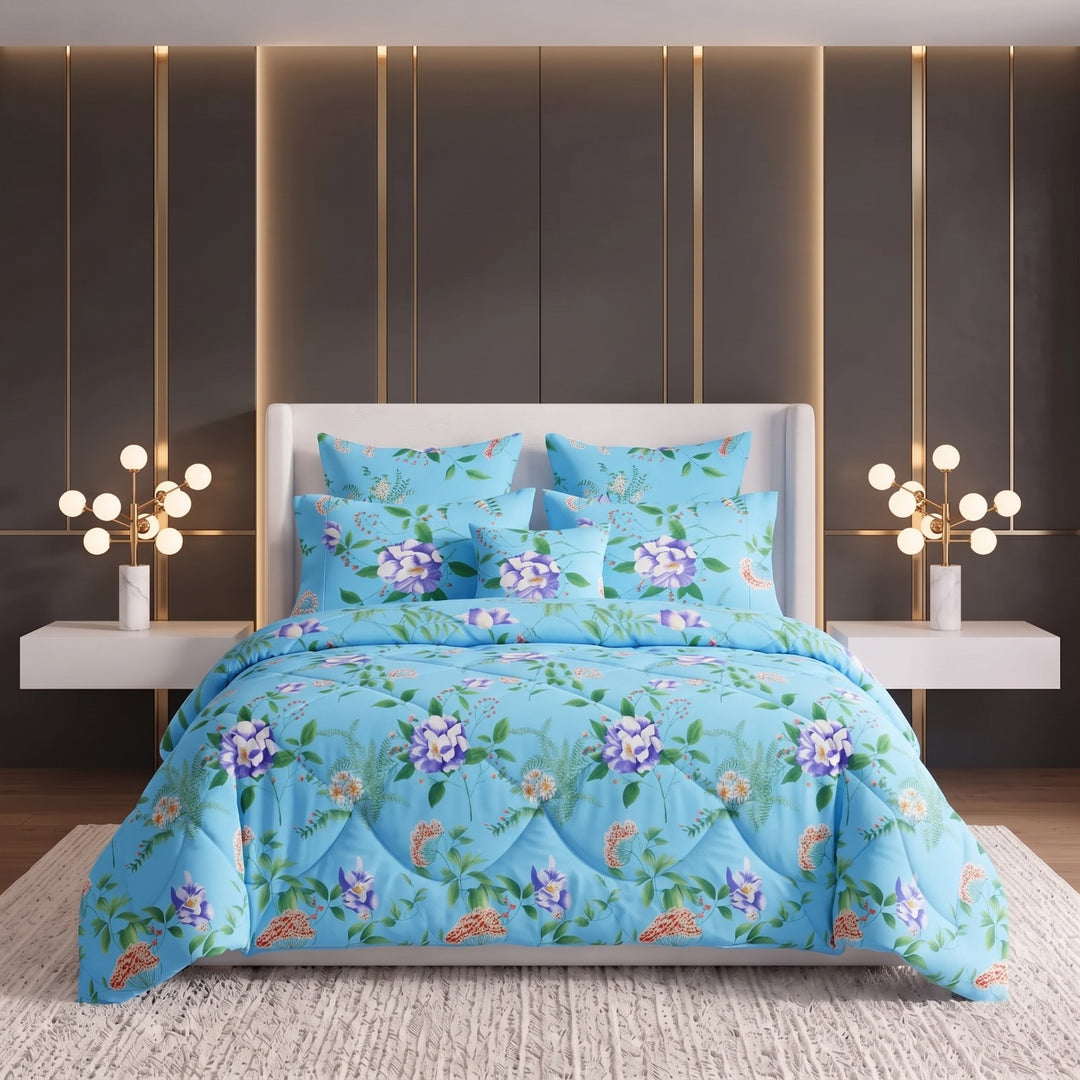 CALDEN Comforter Set- 7 Pcs