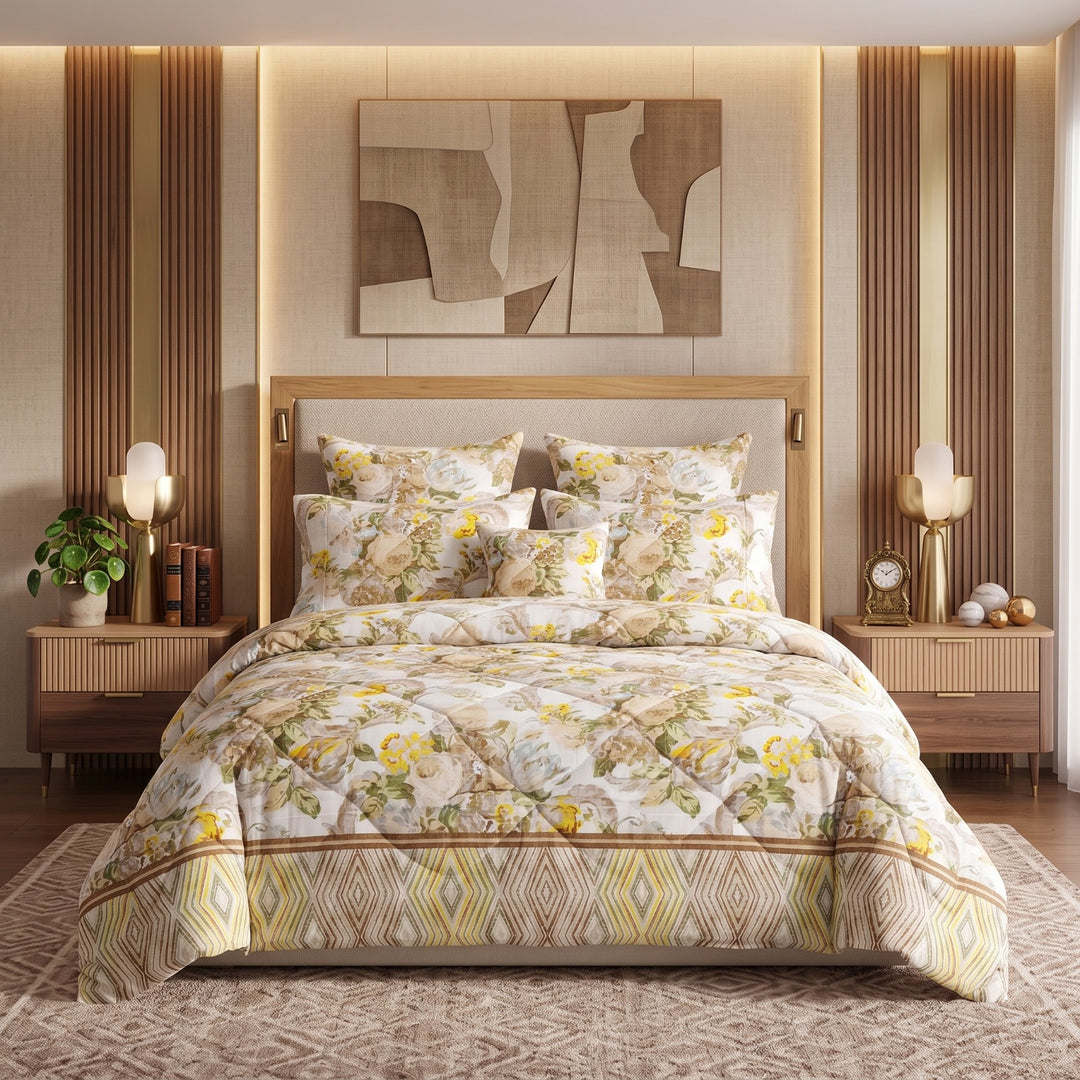 MILANO Comforter Set- 7 Pcs