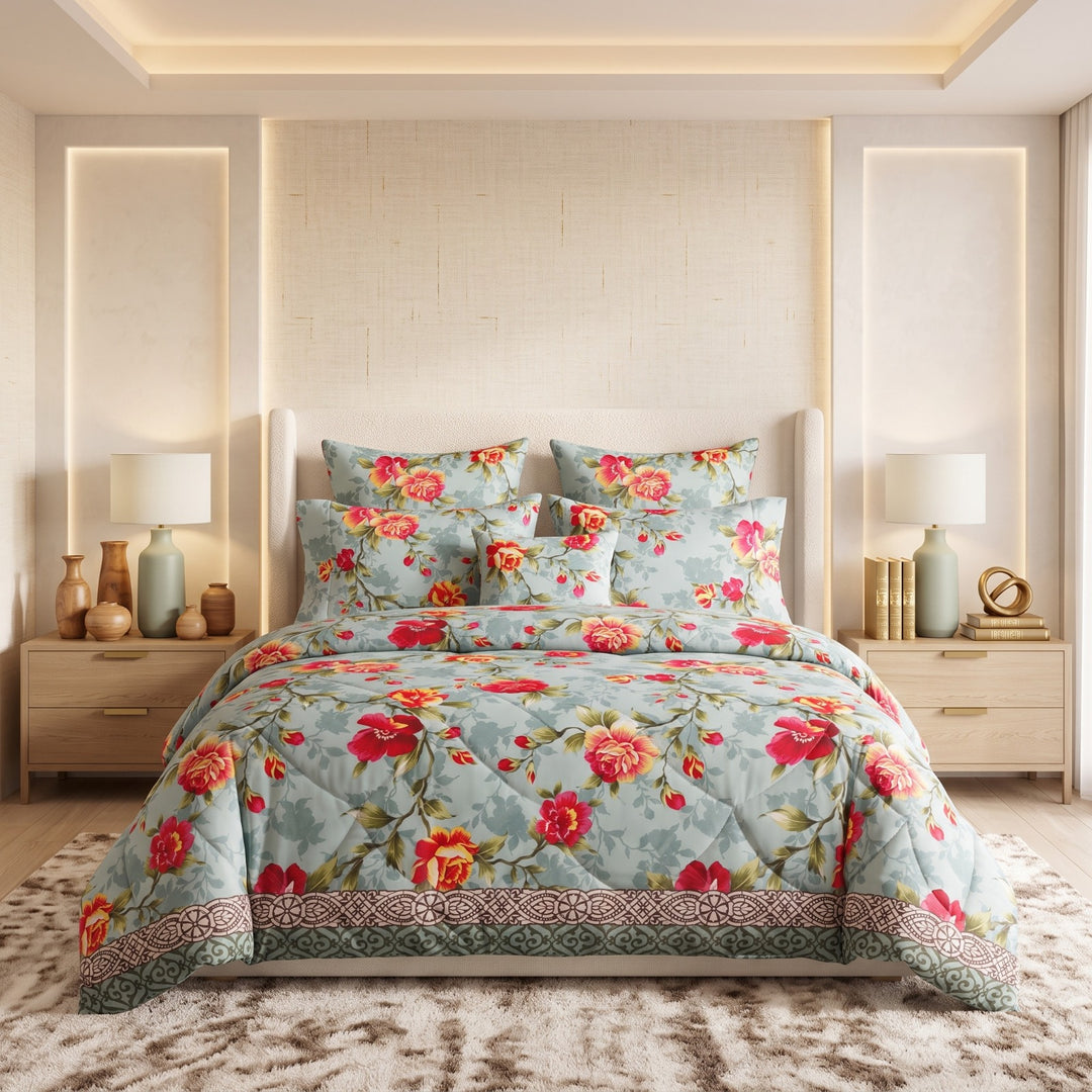 MAND Comforter Set- 7 Pcs