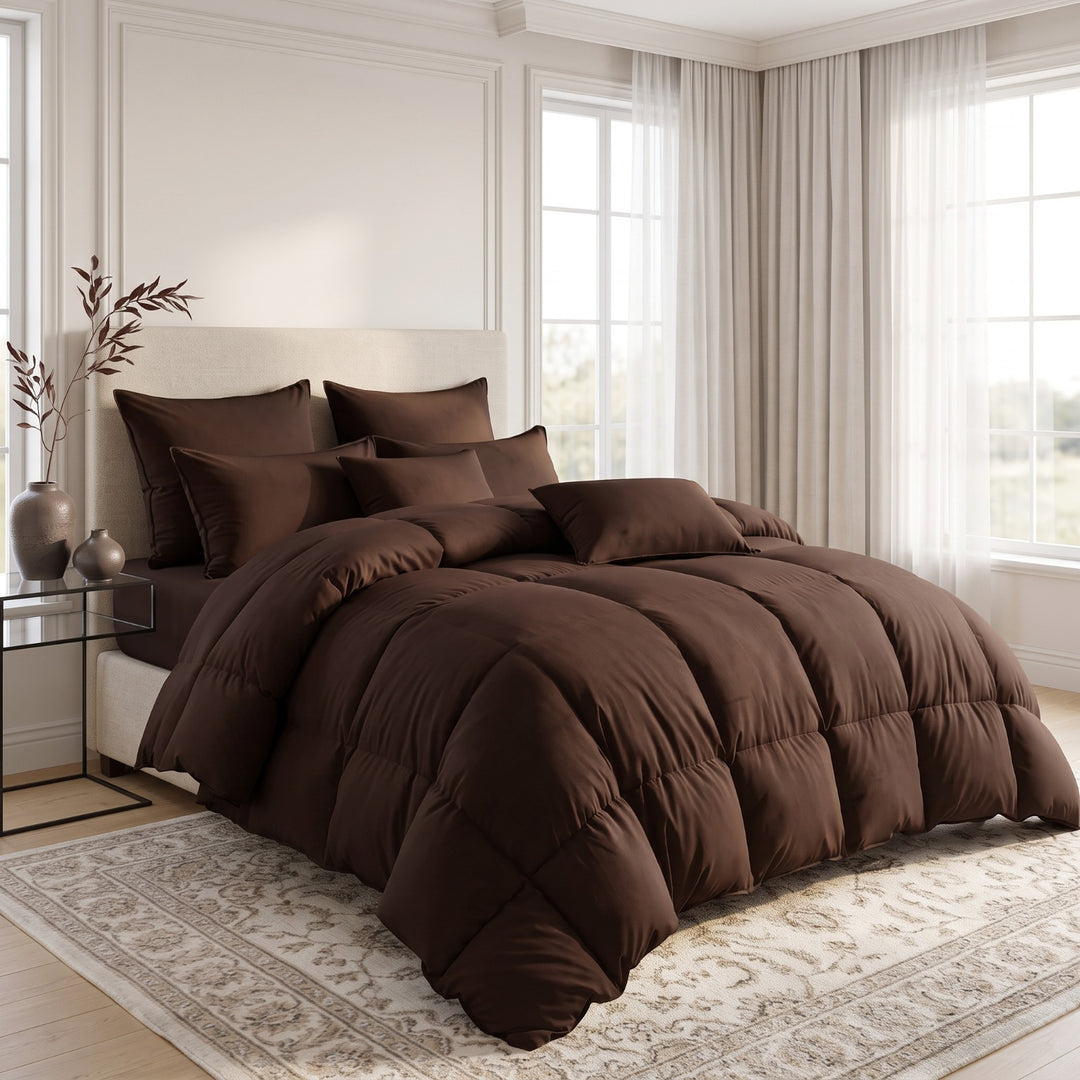 CHOCO DYED RAZAI SET - 8 PCS