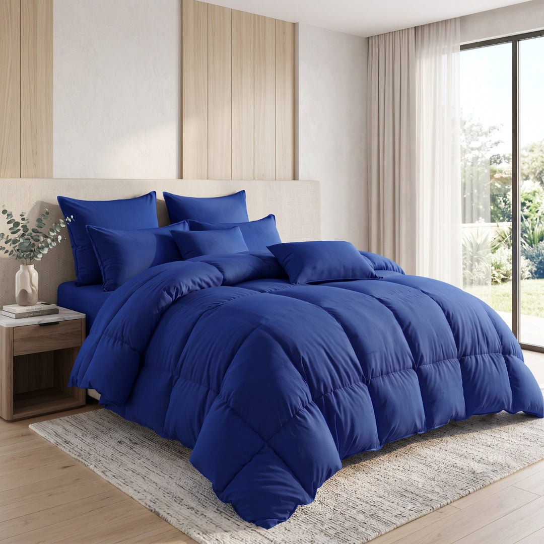 BLUE DYED RAZAI SET - 8 PCS