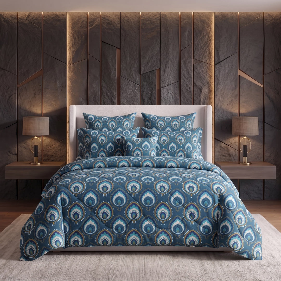 ELINA Comforter Set- 7 Pcs