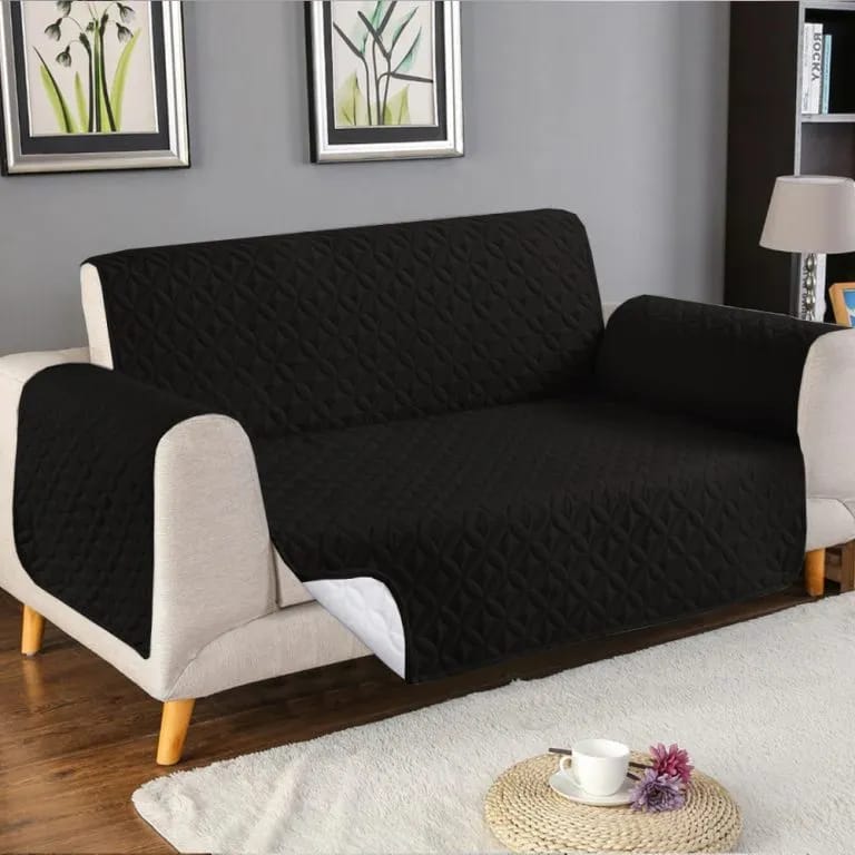 BLACK ULTRASONIC SOFA COVER