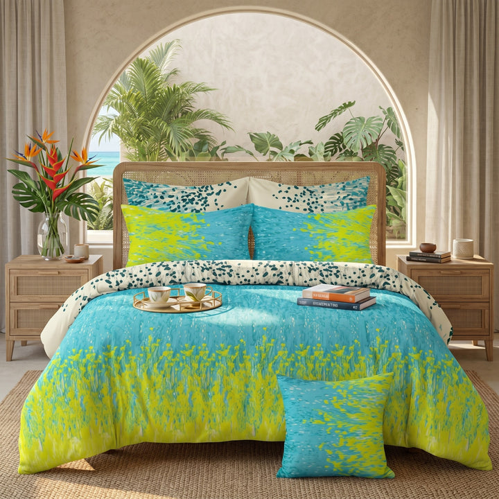 SLIME Comforter Set- 7 Pcs