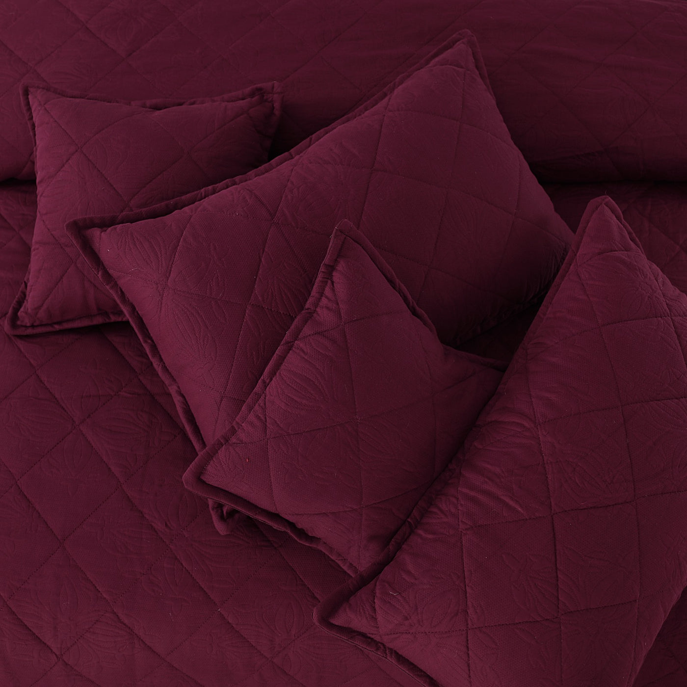 LUCERA Quilted Bedspread Set - 5 Pcs