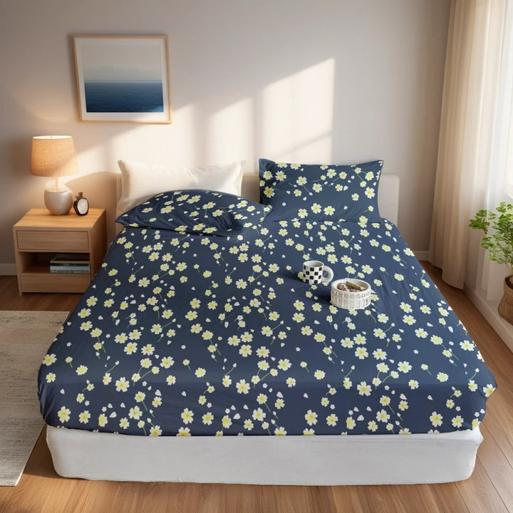 RUHI FITTED SHEET - (PREMIUM)