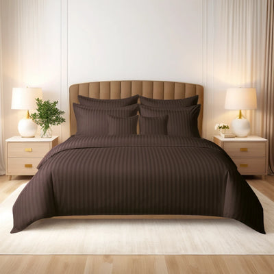 CHOCO stripe summer comforter set-8 pcs