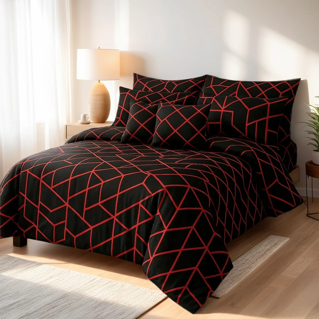 RITZELLE DUVET COVERS  SET - 8 PCS (PREMIUM)