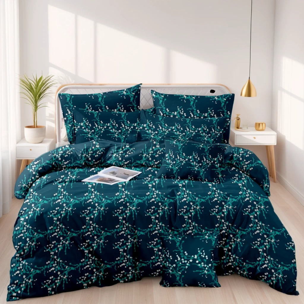 MOCHA  DUVET COVERS  SET - 8 PCS (PREMIUM)