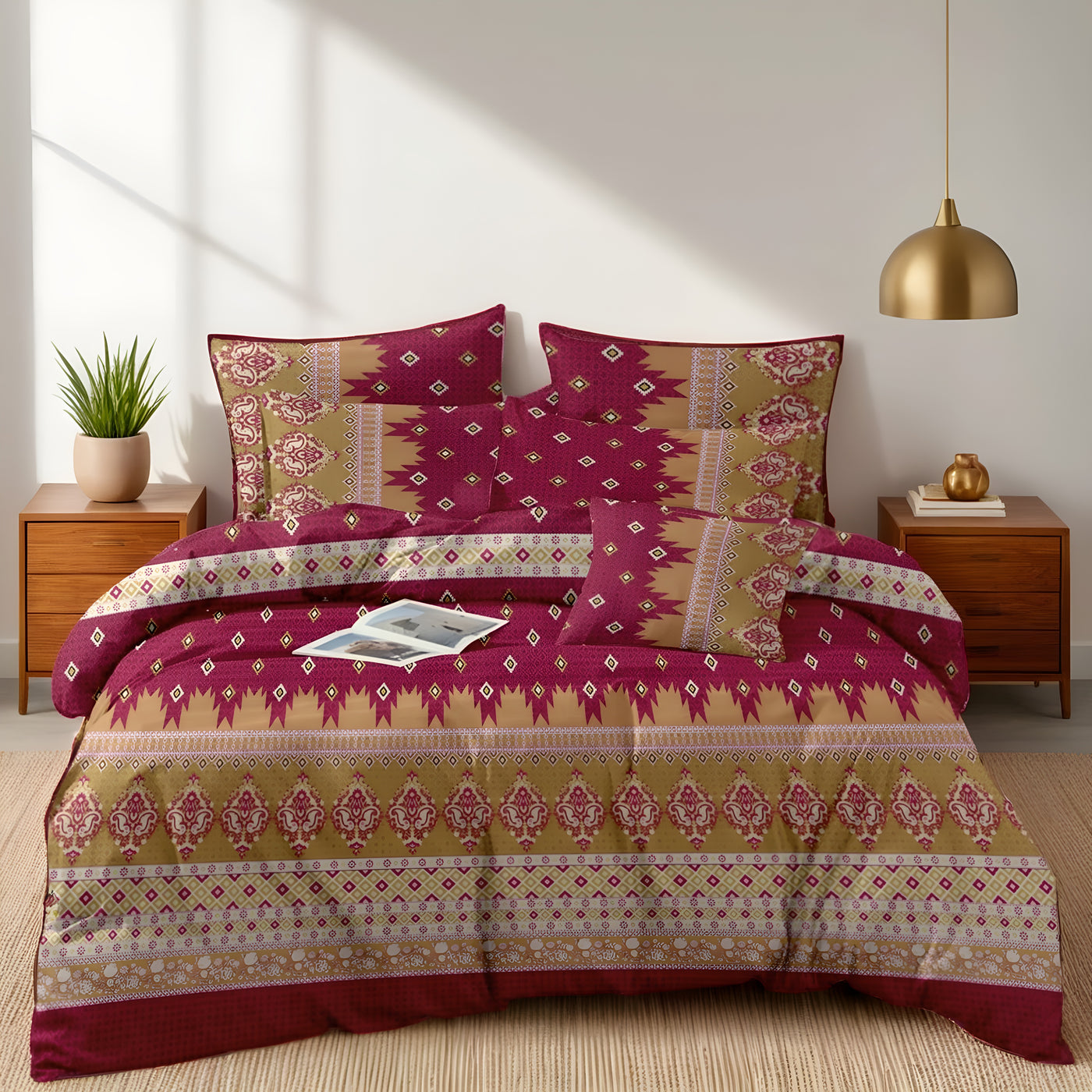 ZOEY SUMMER COMFORTER SET- 7 PC