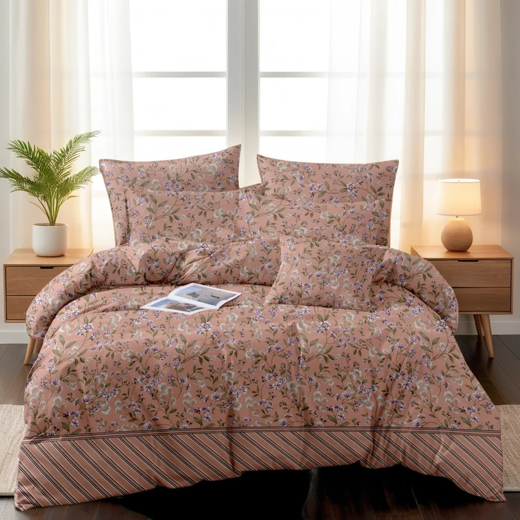 sugarpuff summer comforter set- 7 pcs