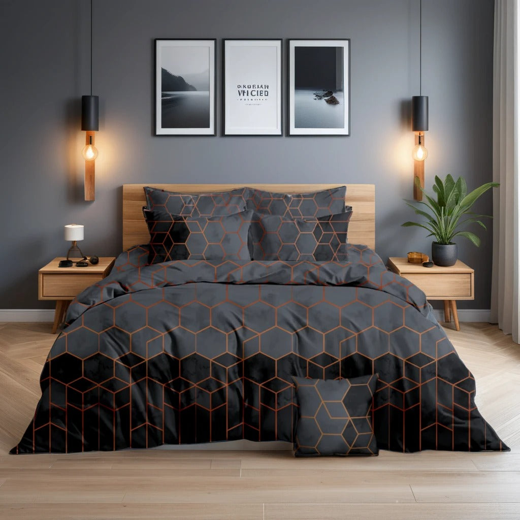 SOLIS Comforter Set- 7 Pcs