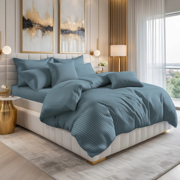 GREY STRIPE  RAZAI SET - 8 PCS