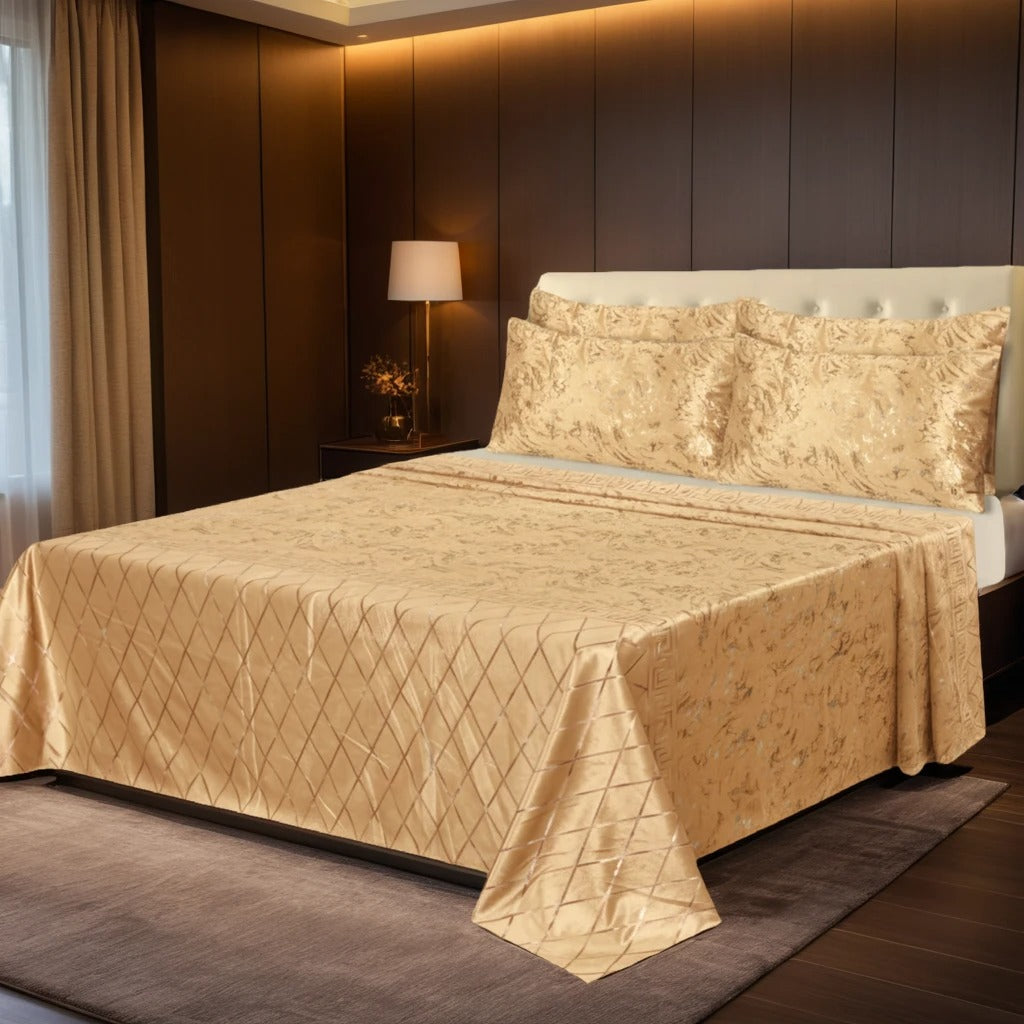 SKIN VELVET BEDSHEET SET - 5 PCS
