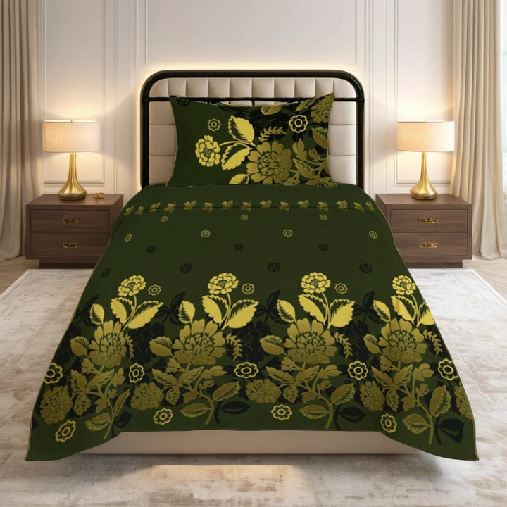 patna single bedsheet set