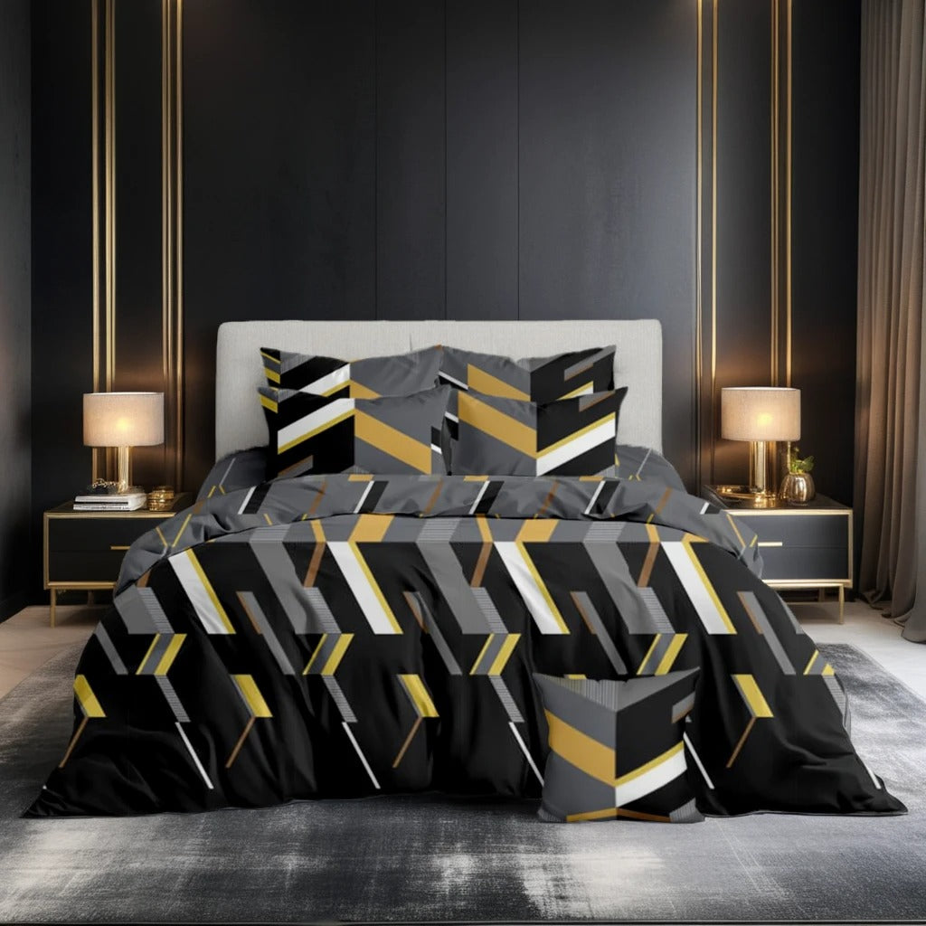 POLYGON Comforter set- 7 pcs