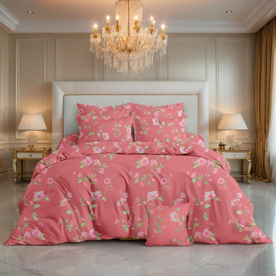LEAFY  Comforter Set- 7 Pcs