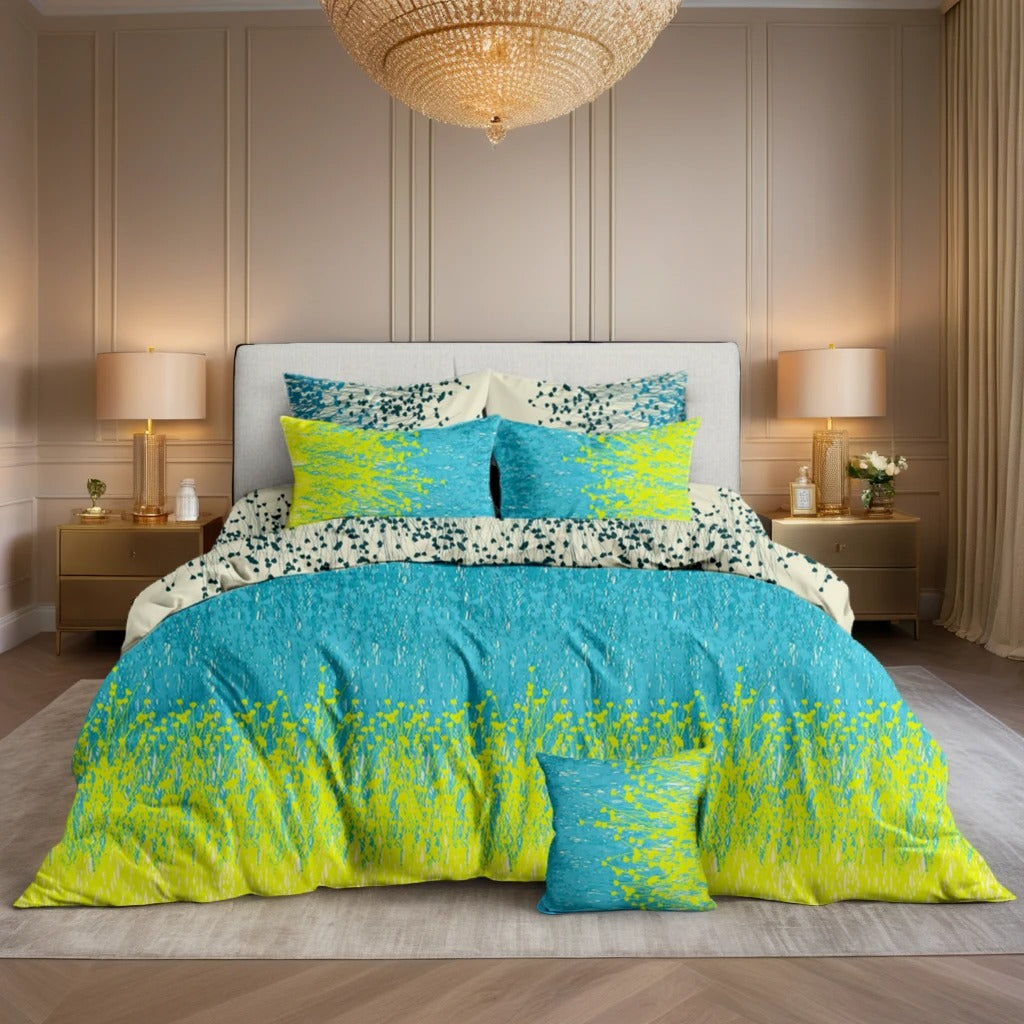 SLIME Comforter Set- 7 Pcs