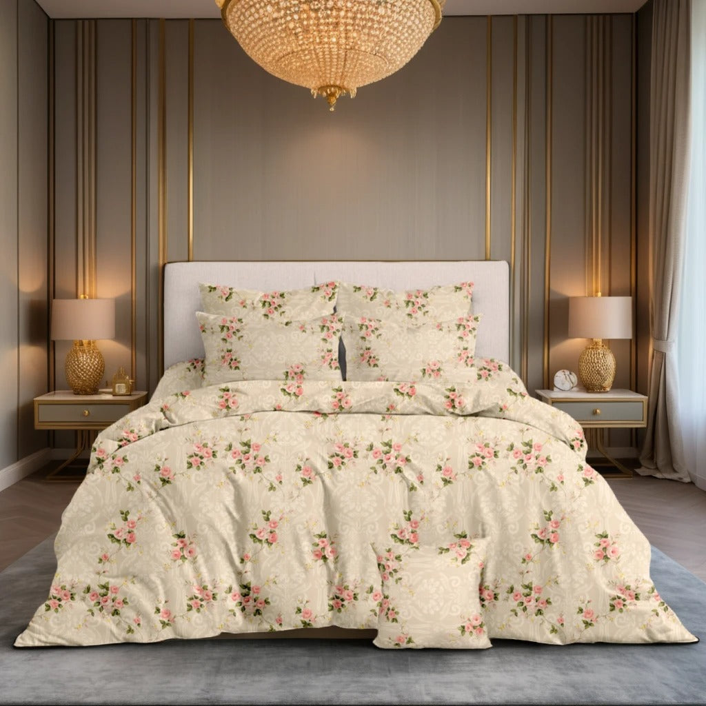 ZIGMA Comforter Set- 7 Pcs