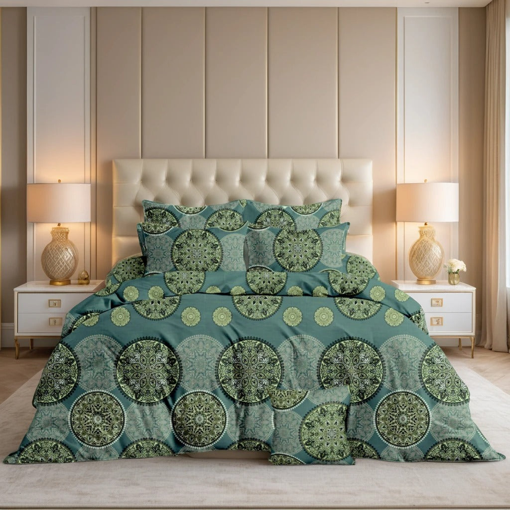 BONOS Comforter Set- 7 Pcs