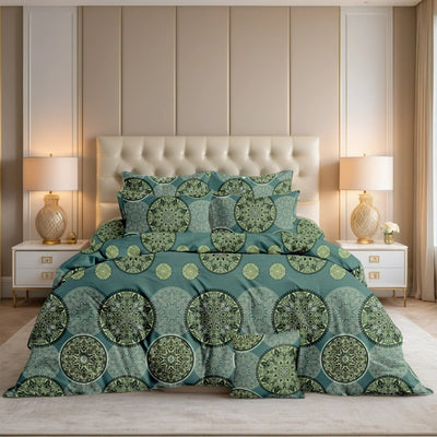 BONOS Comforter Set- 7 Pcs