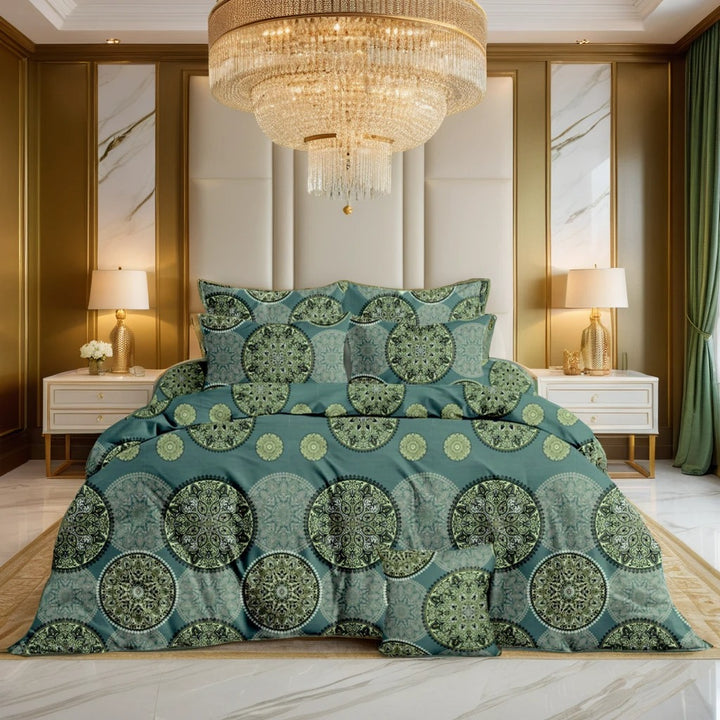 BONOS Comforter Set- 7 Pcs